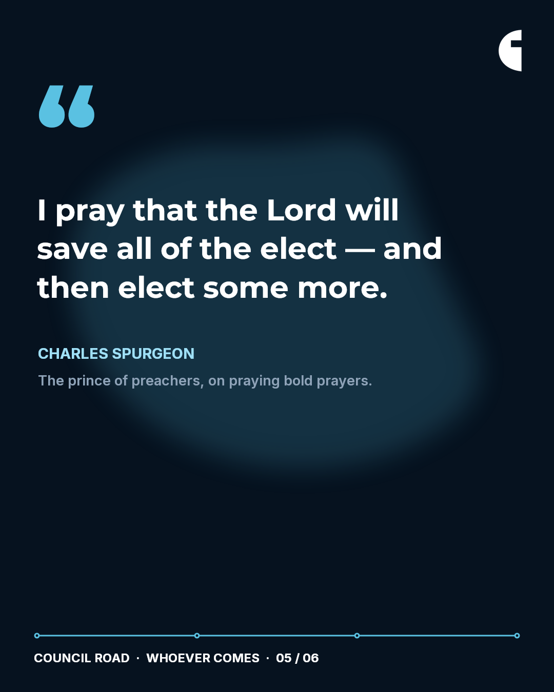 Spurgeon — Elect Some More
