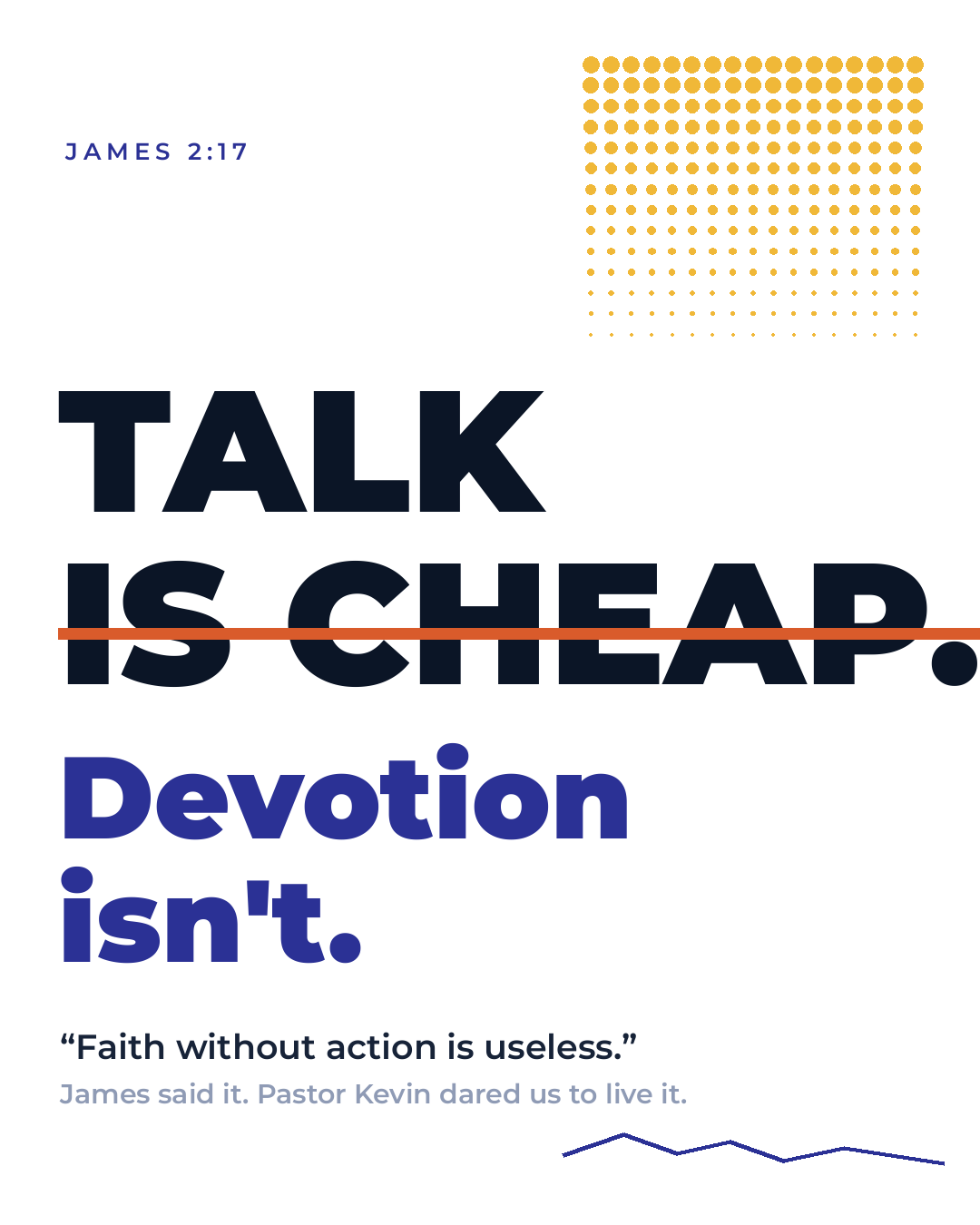 Talk Is Cheap