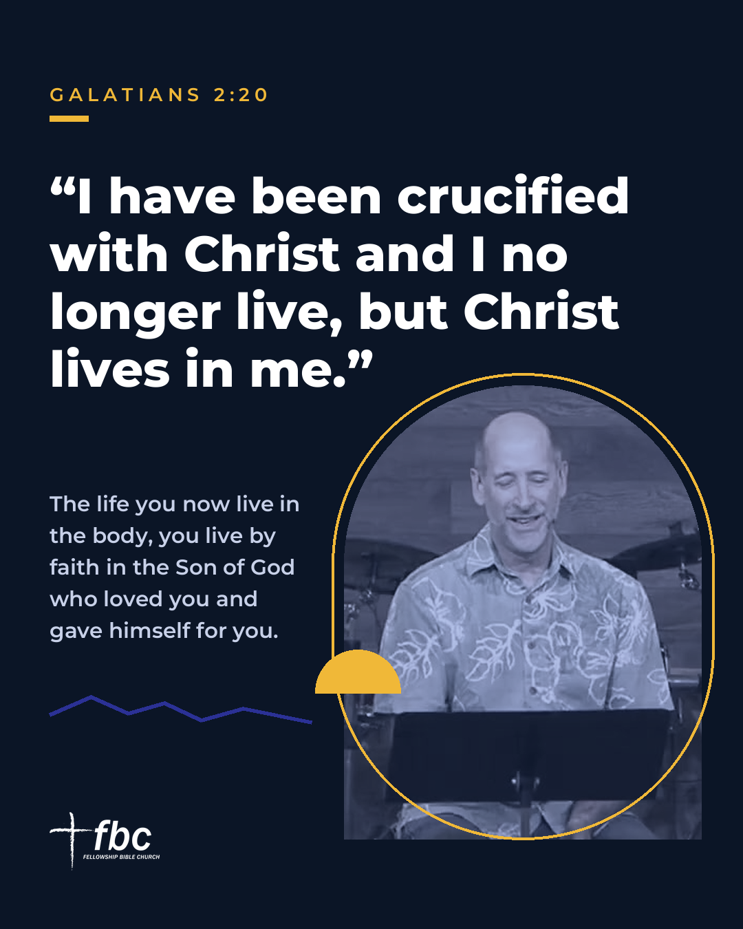 Galatians 2:20 · Crucified